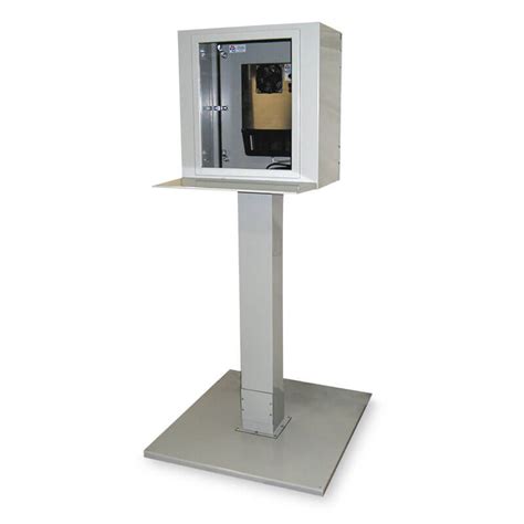 electrical box stand supports|wall mounted box supports.